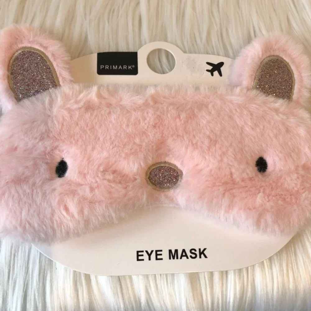 Primark Pink Bunny Eye Mask